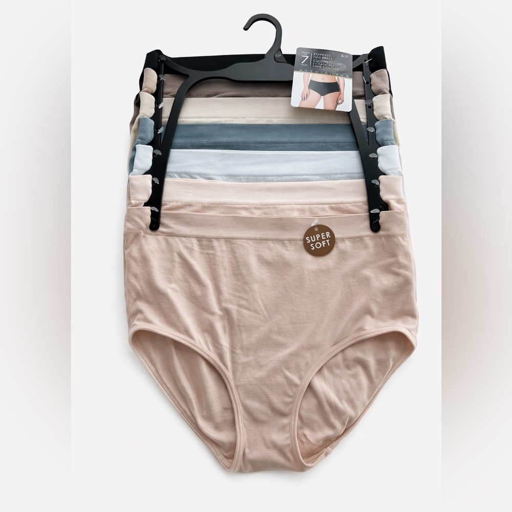 Pack of 7 Super Soft Bottoms - Assorted Colors size S